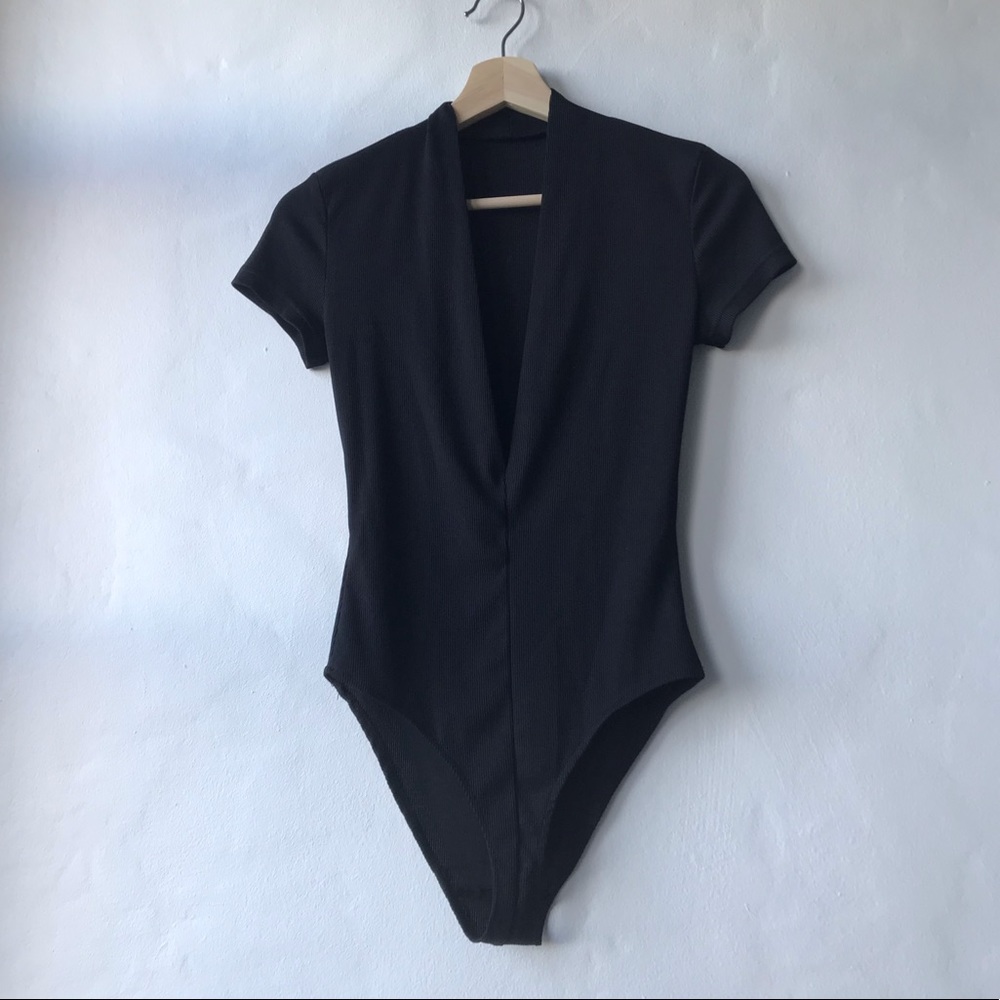 NWOT Deep V Bodysuit